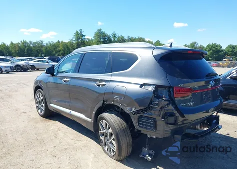 2023 Hyundai Santa Fe Calligraphy from USA, damaged, VIN 5NMS5DAL9PH626022